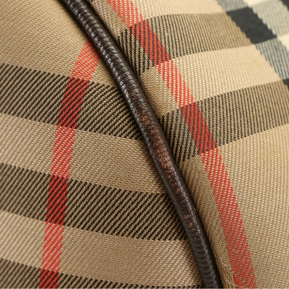 Burberry haymarket check Boston Bag - Picture 6 of 9